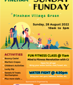 Sponsoring Pineham Sunday – Funday