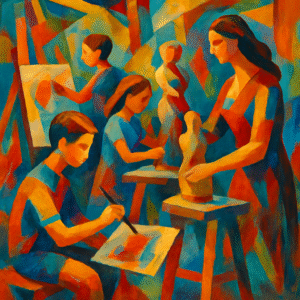 An art studio